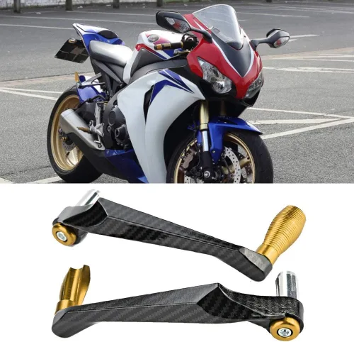 Vista 6 de KIMISS Manillar universal de aluminio CNC de 7/8 pulgadas, 0.866 in, palanca de embrague de freno para motocicleta, motocicleta, scooters, coches
