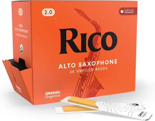 Vista 20 de Cañas para saxo tenor Rico