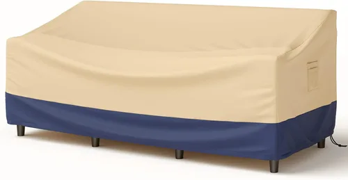 Vista 13 de Tangkula Juego de 3 fundas para muebles de patio para 2 sillas y mesa
