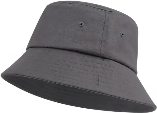 Vista 8 de Zylioo Sombrero de pescador de lino XXL para cabezas grandes, sombrero de Beige