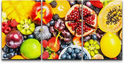Vista 38 de wall26 Lienzo enmarcado para pared, juego de arte de hierbas, verduras y condimentos en madera, alimentos, fotografía cultural, realismo, paisaje