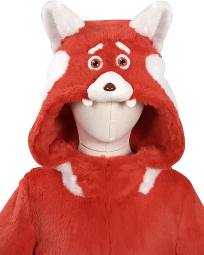 Vista 6 de Disfraz de Mei para niños y niñas disfraz de panda Meilin para Halloween