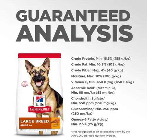 Vista 11 de Hill's Science Diet - Alimento seco para perros adultos de raza grande y mayores de 6 años, proteína de calidad para el apoyo de las articulaciones