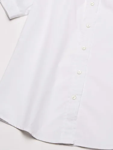 Vista 3 de CLASSROOM, Blusa de cuello Peter Pan de manga corta para niña