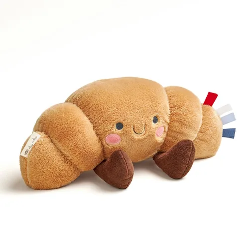 Vista 14 de Itzy Ritzy Snuggles Juguete de Peluche – Animal de Peluche Suave para Bebés, Niños y Adultos – Cintas Sensoriales y Telas Texturizadas para Juego