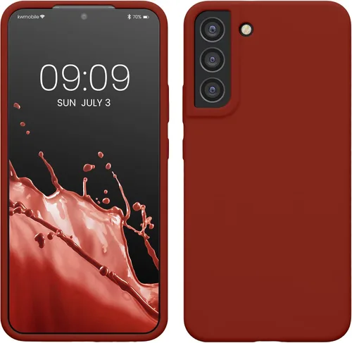 Vista 219 de kwmobile Funda compatible con Samsung Galaxy S9 - Funda de silicona TPU con acabado suave - Blue Reef