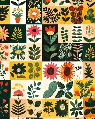 Vista 22 de Papel tapiz bohemio floral para despegar y pegar, papel de contacto vintage y naranja de 17.5 x 118 pulgadas, papel de pared moderno de flores Negro