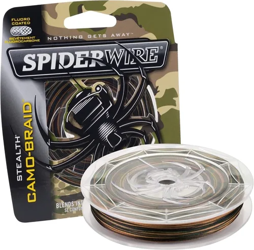 Vista 25 de Spiderwire Stealth Braid 3000 Yardas