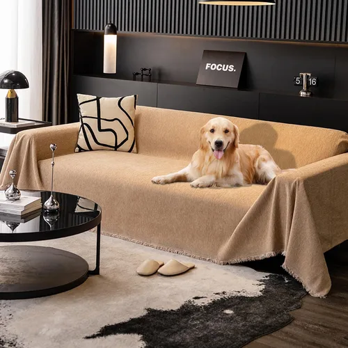 Vista 18 de [Usado] Fundas de sofá 100% impermeables para mascotas, fundas de sofá para perros, gatos, funda para sofás seccionales, sillón reclinable, futón