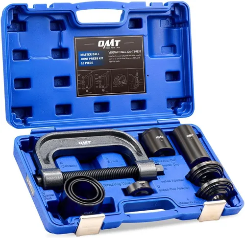 Vista 12 de Kit de prensa de rótula Orion Motor Tech, herramienta de extracción de rótula resistente con adaptadores para 4 ruedas motrices, herramienta