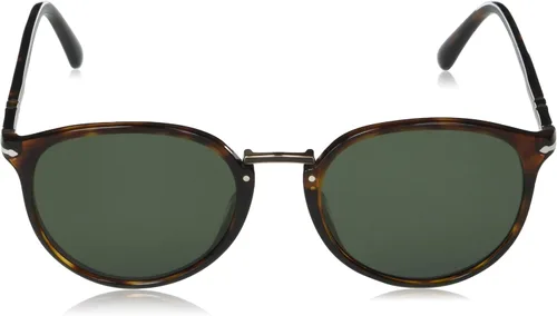 Vista 2 de Persol PO3210S - Gafas de sol redondas HavanaVerde