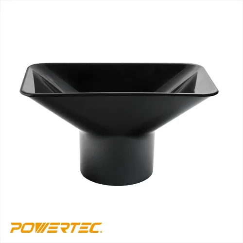 Vista 6 de POWERTEC 70204 Boquilla rectangular para capó recogida de polvo para accesorios de manguera de recolección de polvo de 2-1/2