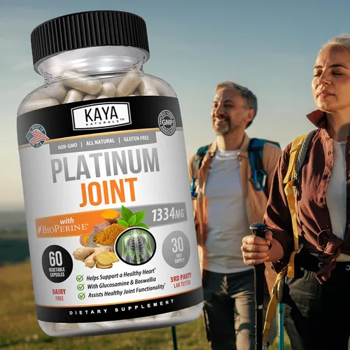 Vista 8 de Kaya Naturals Platino - Nature Made Bioperine, glucosamina, cúrcuma con boswellia, propiedades antioxidantes saludables, curcumina de cúrcuma 1334