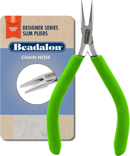 Vista 14 de Beadalon Designer Series - Alicates delgados con punta de cadena, color Negro