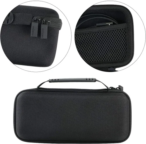 Vista 5 de co2CREA Funda de viaje rígida de repuesto para altavoz Bluetooth inalámbrico DOSS SoundBox Pro+ (caja negra)