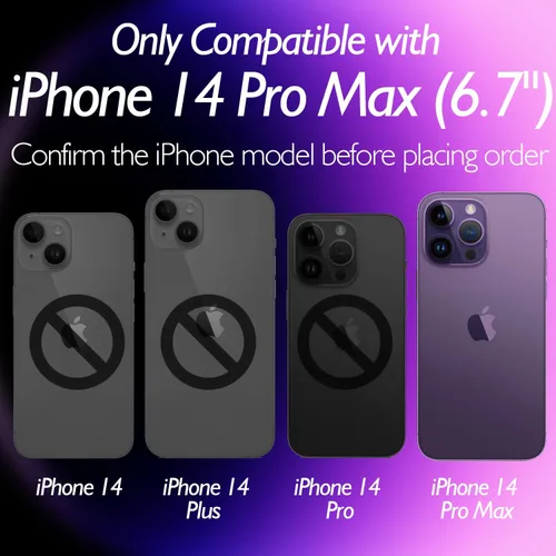 Vista 2 de Protector de pantalla trasera para iPhone 14 Pro Max (paquete de 2), iPhone 14 Pro Max, protector de vidrio trasero templado (6.7 pulgadas)