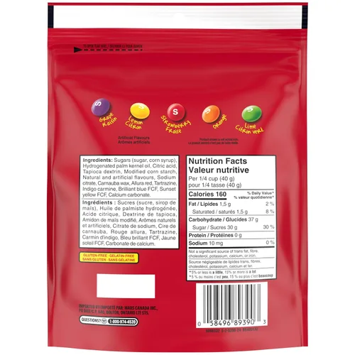 Vista 2 de Skittles Mega Pack Original 11.29 oz 11.28 onzas
