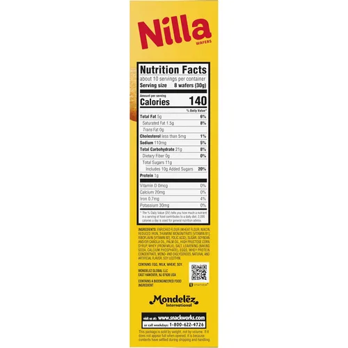 Vista 14 de Galletas Nilla de Oblea de Vainilla, 11 oz