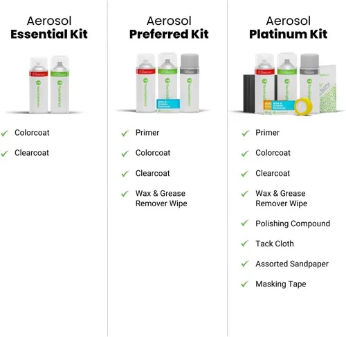 Vista 7 de TouchUpDirect PDS Yunque compatible con Ram Exact Match - Aerosol de pintura de retoque - Kit esencial