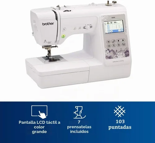 Vista 3 de Máquina de coser Brother SE600, para costura y bordado
