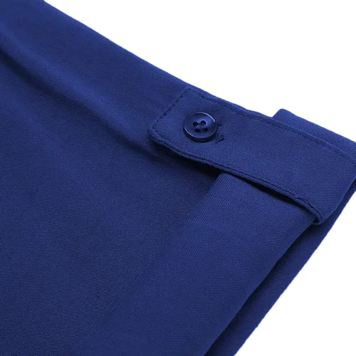 Vista 5 de HOTOUCH Traje de baño para mujer, camisa de manga 34 enrollable, vestido de playa con cordón lateral