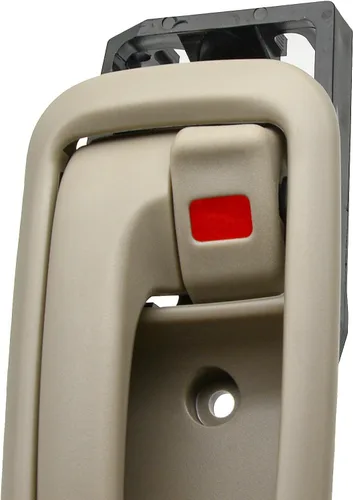 Vista 6 de 2 manijas de puerta interiores con bisel para Toyota Tundra 2000-2006 lado del pasajero delantero 81257, 69206-0C010-E1, 692060C010E1