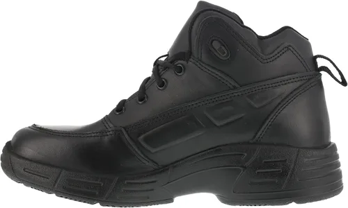 Vista 4 de Reebok Work Postal Express - Botas de punta suave para hombre, aprobadas, color negro, talla 9.5, mediana, Negro