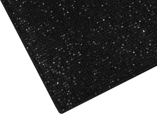 Vista 6 de Caviotess Bolso de mano con lentejuelas brillantes para mujer, bolso de noche con purpurina para fiesta, boda, Negro