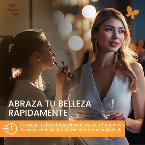 Vista 5 de Doores - Extensiones de cabello con clip estilo ombre (color degradado), extensiones de cabello natural, lacio y grueso