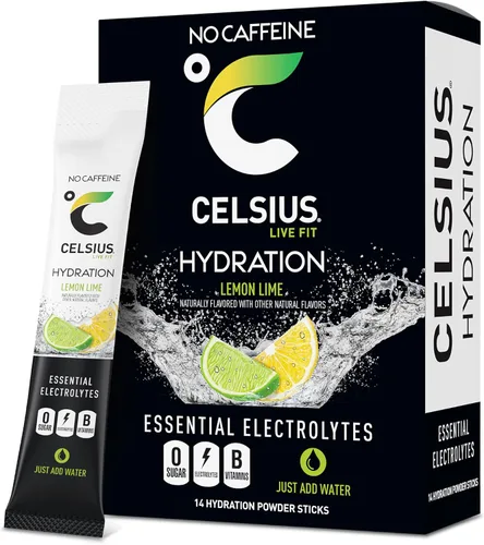 Vista 7 de Celsius Hydration™ Strawberry Watermelon, Mezcla de Bebida Hidratante con Electrolitos Sin Azúcar (Paquete de 14)