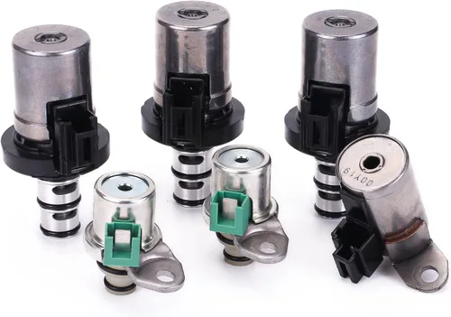 Vista 5 de 4F27E Solenoide de cambio de transmisión EPC PWM Solenoide Compatible con Ford Fiesta (paquete de 6)
