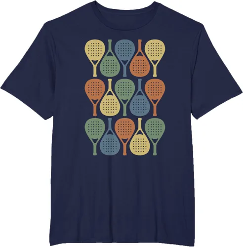 Vista 65 de Vintage Retro Padel Camiseta de Padel Sports Lover