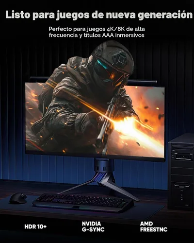 Vista 5 de Capshi Cable DisplayPort 2.1 DP80 (certificado VESA), cable DP 2.1a de 80 Gbps (8K @240Hz, 4K @540Hz 360Hz 240Hz), cable de puerto de pantalla