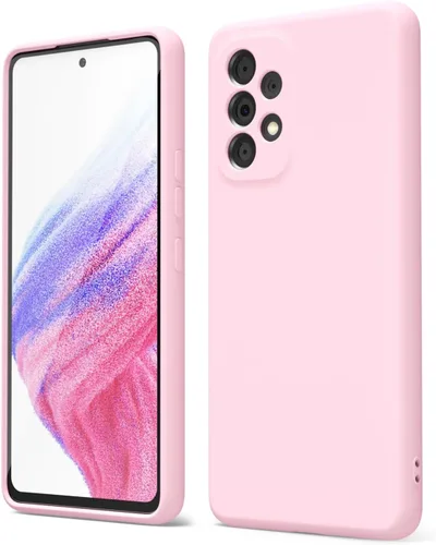 Vista 185 de oakxco Funda para teléfono Samsung Galaxy A12 con agarre de silicona líquida, linda delgada fina suave cubierta de gel de goma TPU lisa para mujeres