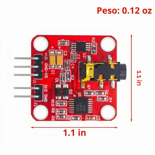 Vista 6 de Módulo Sensor Eléctrico Muscular Señal Analógica Muscular EMG Recopilación de Señal Bruta Kit de Desarrollo Electrónico para Arduino
