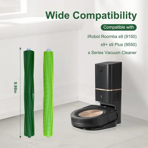 Vista 8 de Juego de 4 accesorios de rodillo de cepillo s9 para iRobot Roomba s9