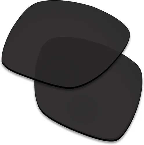 Vista 5 de BroLizard - Lente polarizada para gafas de sol Oakley Deviation OO4061, Negro + titanio + rojo + azul 4 polarizados.