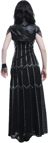 Vista 4 de Miccostumes Yennefer - Disfraz de cosplay medieval estilo retro elegante conjunto de trajes