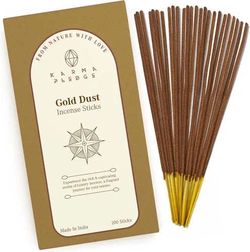 Vista 51 de Bakhoor - Varitas de incienso orgánicas sumergidas a mano, 100 varillas con hierbas naturales e ingredientes aromáticos, tiempo de combustión de 45