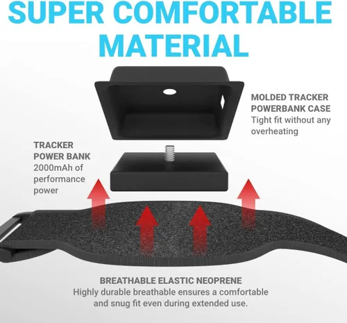 Vista 4 de Rebuff Reality TrackStrap Plus - VIVE Tracker 30 VIVE Tracker Sold Separately Full Body Tracking - 10 hrs 6000mAh Battery - Adjustable Comfortable