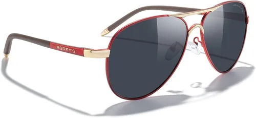 Vista 5 de MERRYS UV400 S8513 gafas de sol polarizadas para conducir marco irrompible para hombre