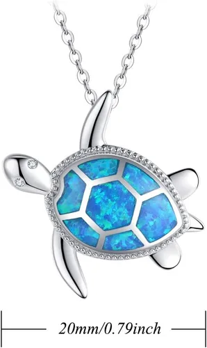 Vista 5 de PRAYMOS Collar de plata de ley 925 con colgante de joyería para mujer, relleno de calcetín de cumpleaños para ella