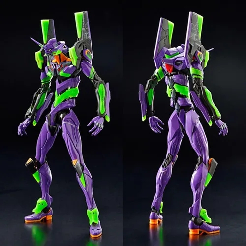 Vista 3 de BANDAI RG EVANGERION UNIT-01 (EVANGERION: 3.0-1.0) WEPON DECISIVO humanoide multiusos, humano artificial (importación de Japón)
