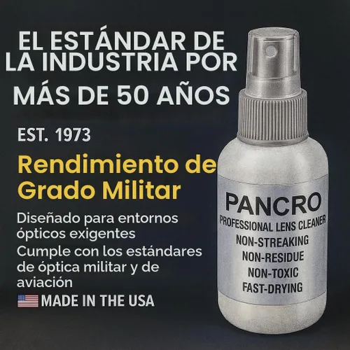 Vista 7 de Pancro Limpiador profesional de lentes 4oz. Botella de spray