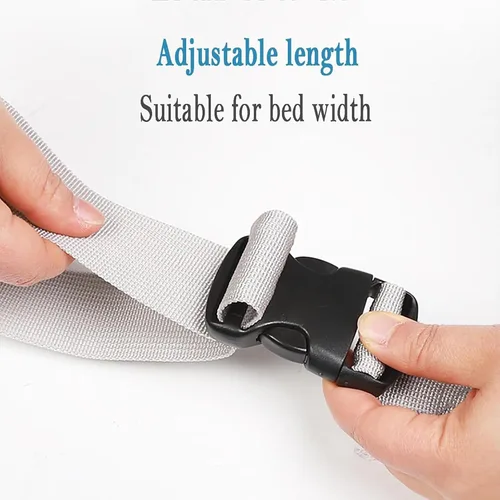 Vista 7 de Reposacabezas antilateral, almohada de esponja curvada, ajustable y extraíble, protege la columna cervical de los ancianos, rango de ancho de cama