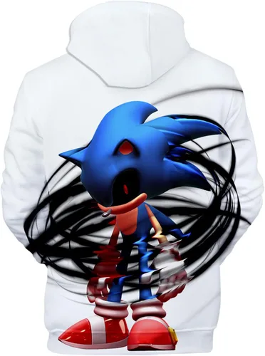 Vista 2 de EAWPOGAE Sudadera de anime para niños y niñas sudadera con capucha de anime para adolescentes cuello redondo sudadera de moda con capucha de anime