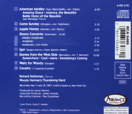 Vista 2 de Ebony Richard Stoltzman & Woody Herman's Thundering Herd