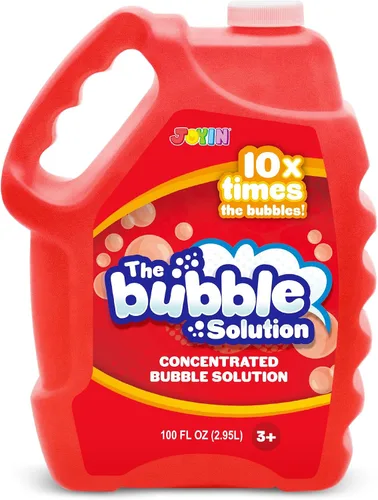 Vista 9 de JOYIN Solución concentrada de burbujas de 100 onzas (hasta 8 galones) para fiestas grandes en celebraciones de verano, recuerdo de fiesta, juguete