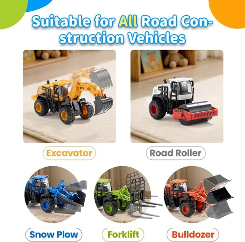 Vista 2 de Juguetes de camión de construcción Dimoarch para niños pequeños y niños