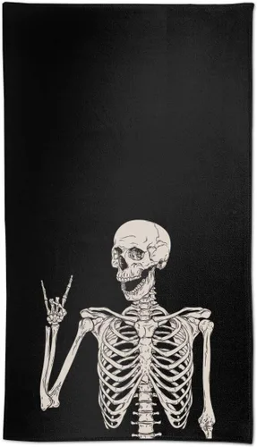 Vista 14 de Ouqiuwa Toallas de mano suaves de carreras en blanco y negro de 27.5 x 15.7 pulgadas, toalla de baño fina, regalo de decoración de baño pequeño